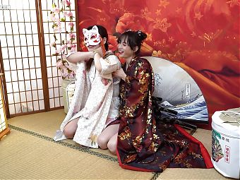 AB084 The training path to becoming a geisha - squirting tickle cumshot