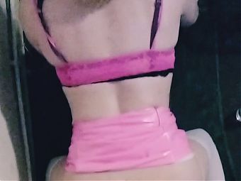 Solo sissy fuck tight ass